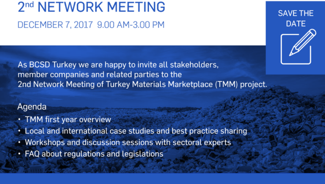 Turkey Material Marketplace 2nd Network Meeting